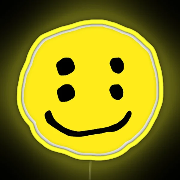 Cactus Plant Flea Market Smiley Face RGB Neon Sign