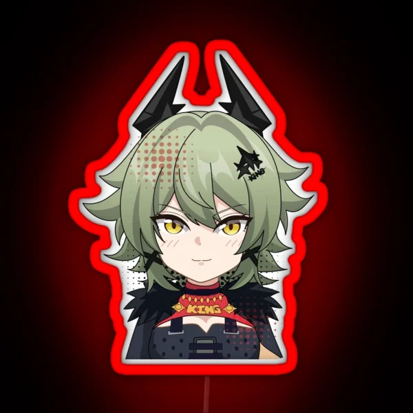 CAESAR KING Zenless Zone Zero Fanart RGB Neon Sign