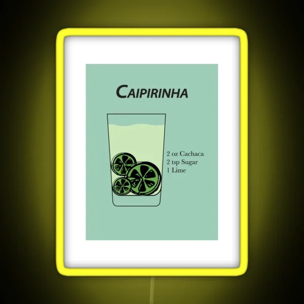Caiprinha RGB Neon Sign