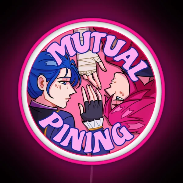 Caitvi Mutual Pining RGB Neon Sign