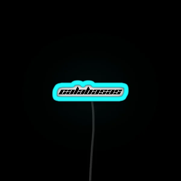 Calabasas Yeezy Kanye West RGB Neon Sign