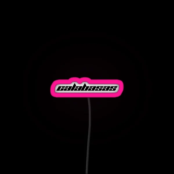 Calabasas Yeezy Kanye West RGB Neon Sign