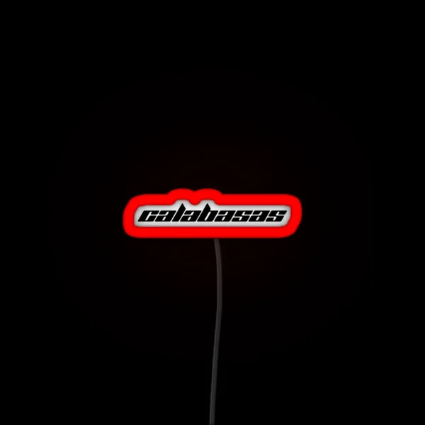 Calabasas Yeezy Kanye West RGB Neon Sign