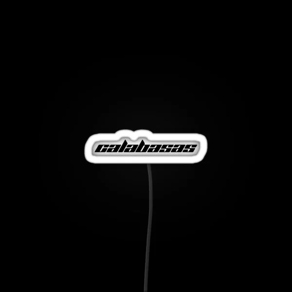 Calabasas Yeezy Kanye West RGB Neon Sign