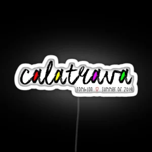 Calatrava RGB Neon Sign