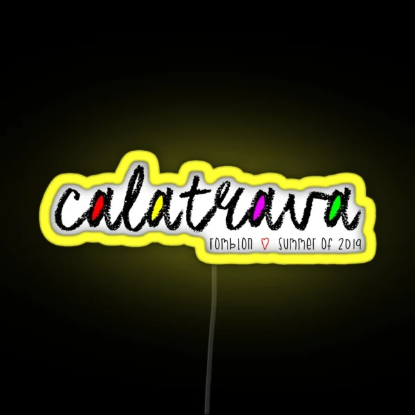 Calatrava RGB Neon Sign