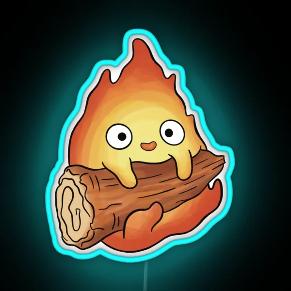 Calcifer RGB Neon Sign