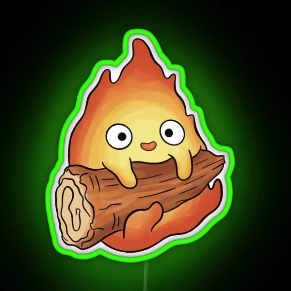 Calcifer RGB Neon Sign