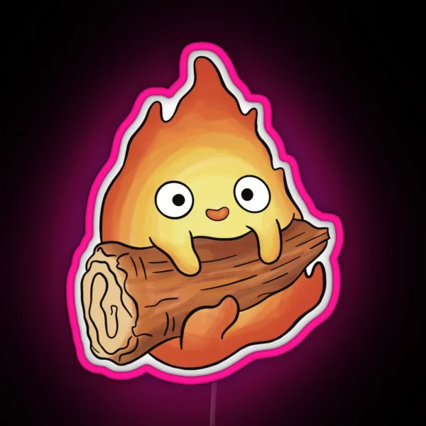 Calcifer RGB Neon Sign