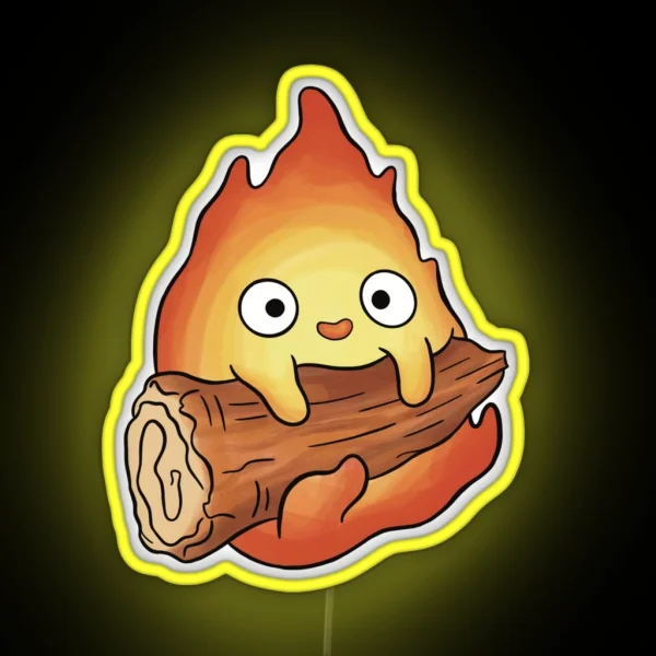 Calcifer RGB Neon Sign