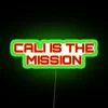 Vibrant California Mission District Inspired Color Changing LED Neon Sign