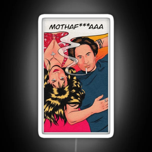 Californication Pop Art Mothaf Aaa RGB Neon Sign