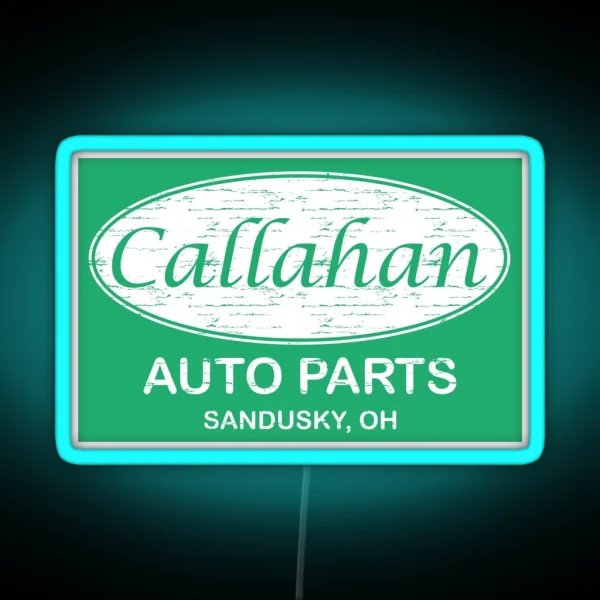 Callahan Auto Parts RGB Neon Sign