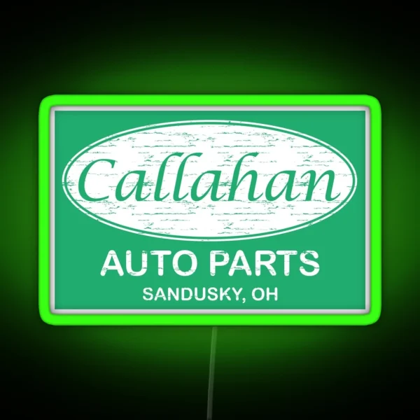 Callahan Auto Parts RGB Neon Sign