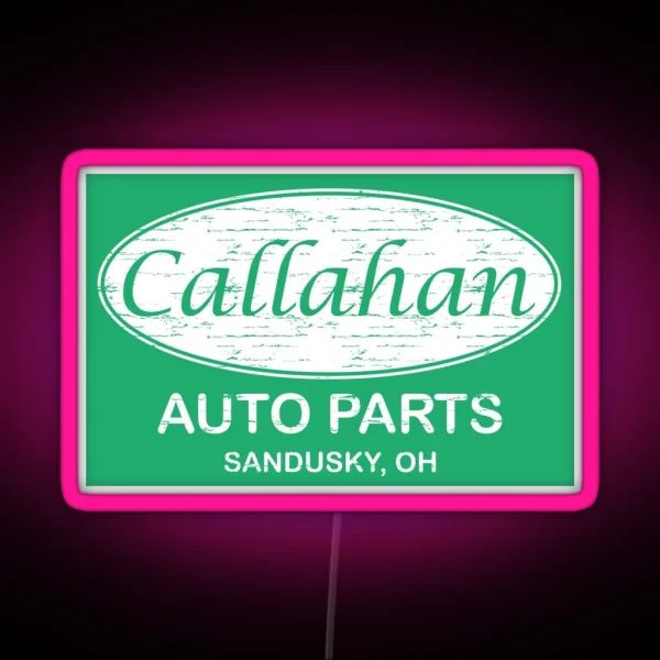 Callahan Auto Parts RGB Neon Sign