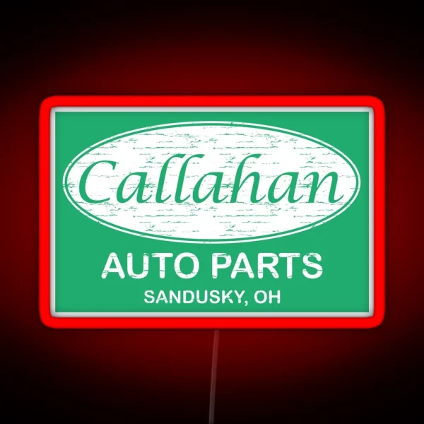 Callahan Auto Parts RGB Neon Sign
