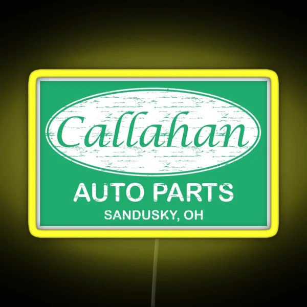 Callahan Auto Parts RGB Neon Sign
