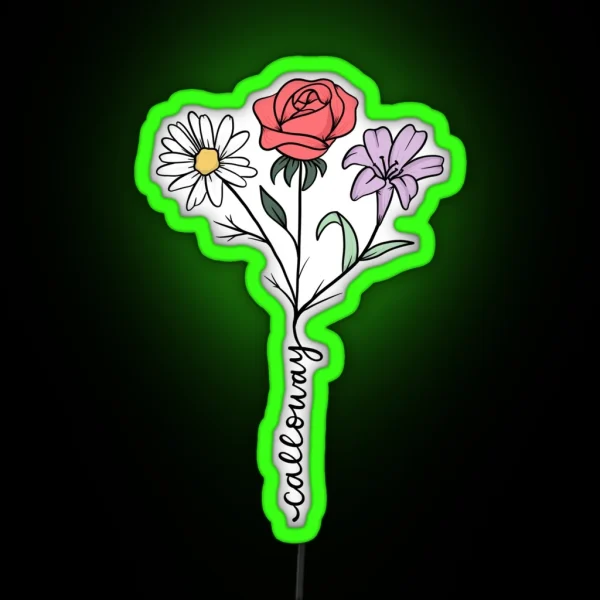 Calloway Sisters RGB Neon Sign