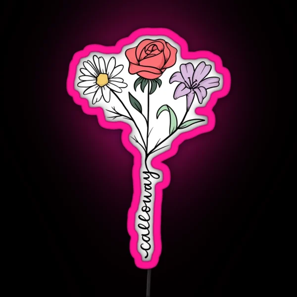Calloway Sisters RGB Neon Sign