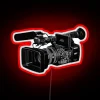 Neon LED light art display for photography enthusiasts and studios.