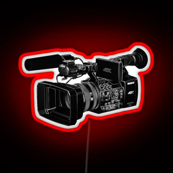 Camera RGB Neon Sign