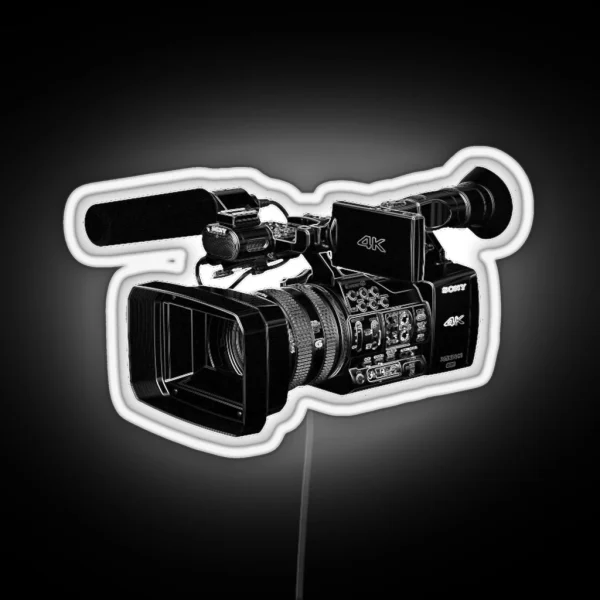 Camera RGB Neon Sign