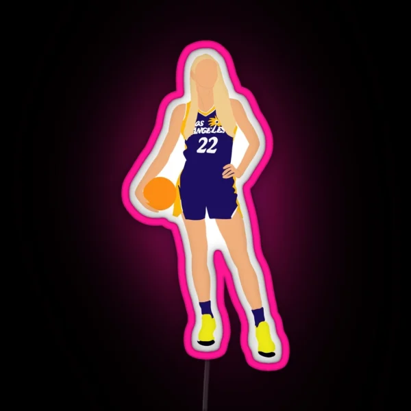 Cameron Brink 22 Los Angeles Sparks RGB Neon Sign