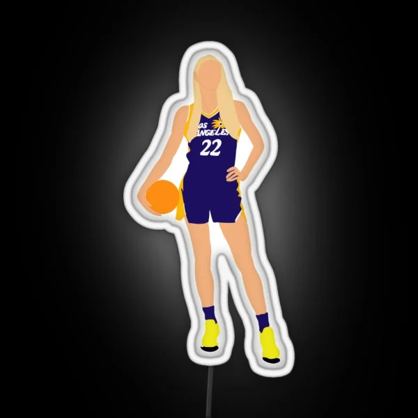 Cameron Brink 22 Los Angeles Sparks RGB Neon Sign