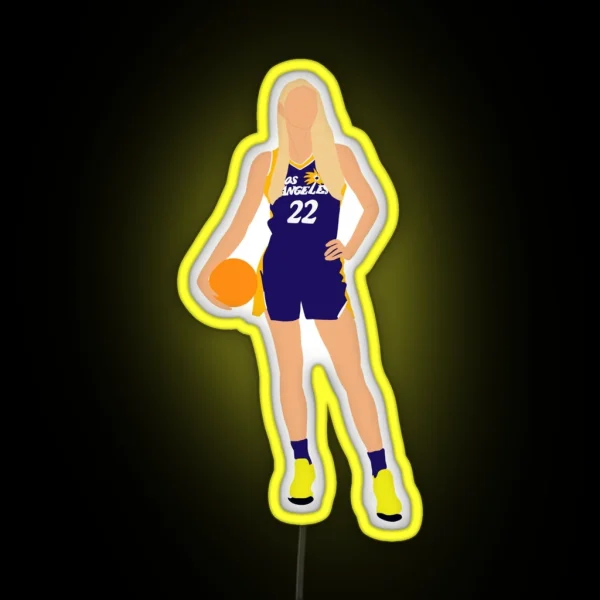 Cameron Brink 22 Los Angeles Sparks RGB Neon Sign