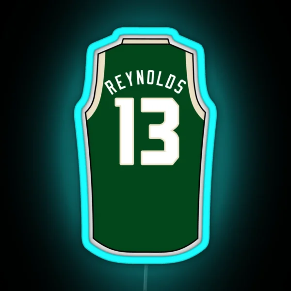 Cameron Reynolds Jersey RGB Neon Sign