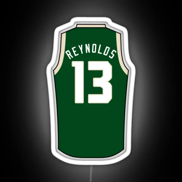 Cameron Reynolds Jersey RGB Neon Sign