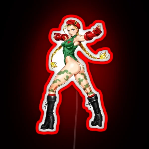 Cammy White RGB Neon Sign