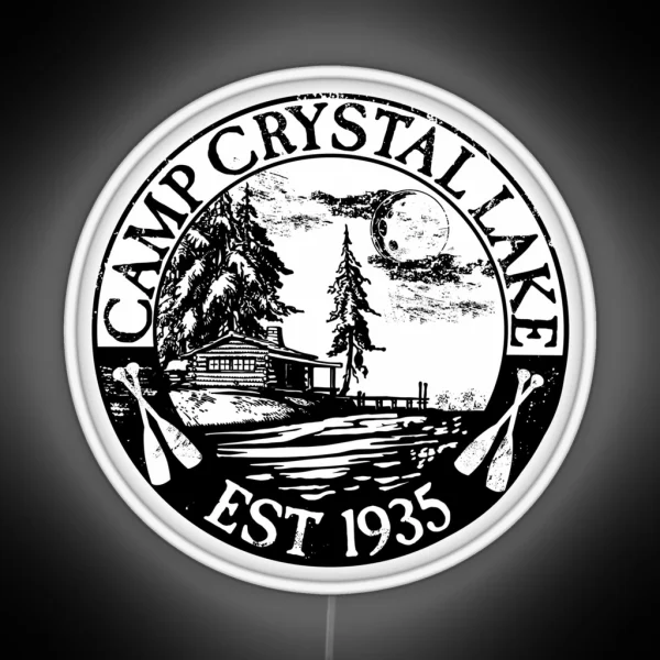 Camp Crystal Lake 2019 RGB Neon Sign