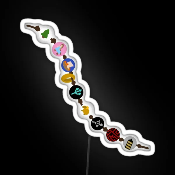 Camp Half Blood Necklace RGB Neon Sign