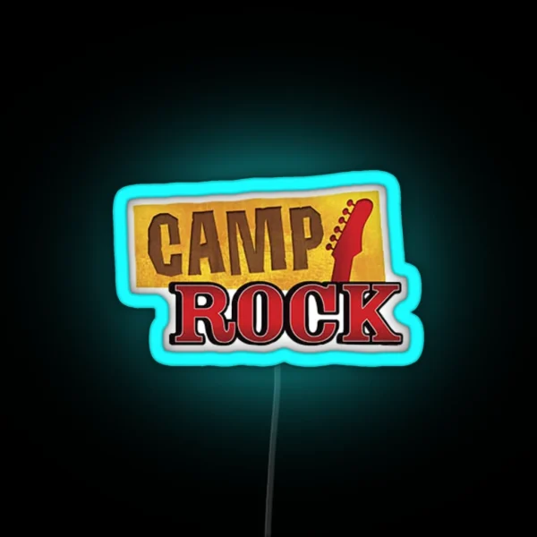 Camp Rock RGB Neon Sign