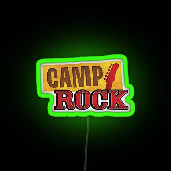 Camp Rock RGB Neon Sign