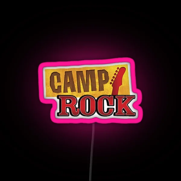 Camp Rock RGB Neon Sign