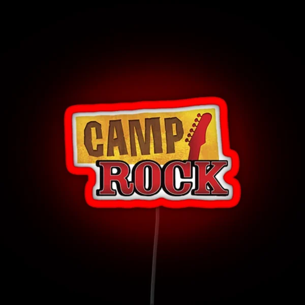 Camp Rock RGB Neon Sign
