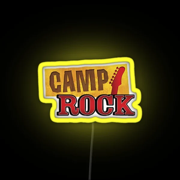Camp Rock RGB Neon Sign