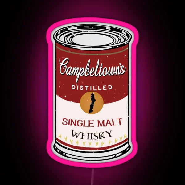 Campbeltown S Single Malt RGB Neon Sign