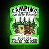Add rustic camping vibes to your den with our sign.