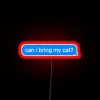 Neon Cat Lover's Home Decor - Feline Friendly Vibes Ahead