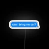 Neon RGB Sign for Cat Lovers and Pet Friendly Spaces