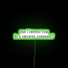 Elegant Home Decor Statement - Vibrant RGB Neon Sign with Attitude