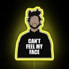 Vibrant RGB LED Display Sign with Changeable Neon Facial Expression Options