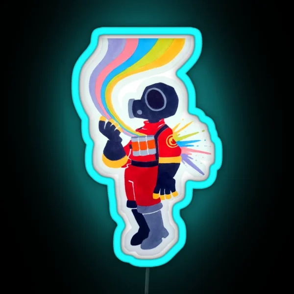Can You Feel The Rainbow RGB Neon Sign