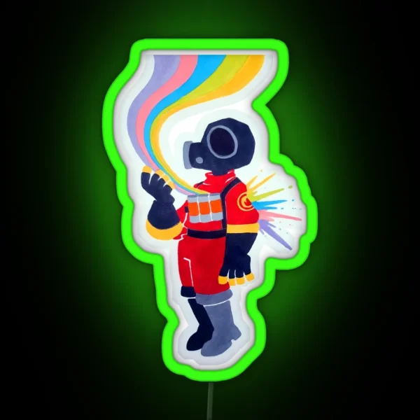 Can You Feel The Rainbow RGB Neon Sign