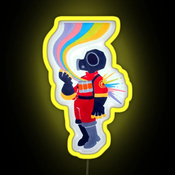 Can You Feel The Rainbow RGB Neon Sign
