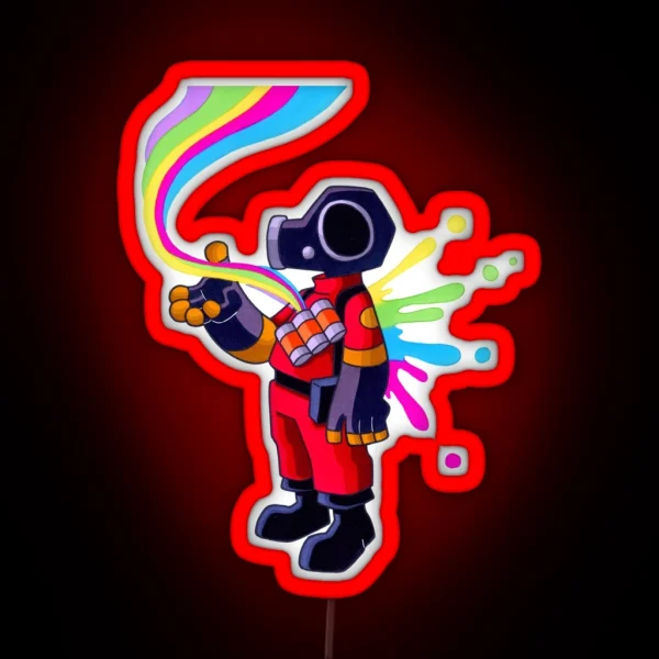 Can You Feel The Rainbow Ver 2 RGB Neon Sign