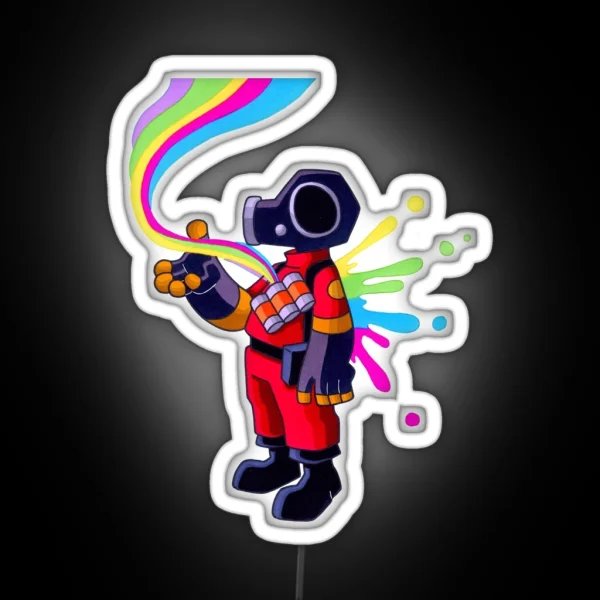 Can You Feel The Rainbow Ver 2 RGB Neon Sign